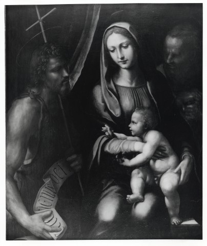 Liverani, Giorgio — Cesena, Cassa di Risparmio. Sacra Famiglia con S. Giovanni. Sodoma — insieme